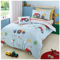 Farmyard Friends Duvet Cover Set SINGLE