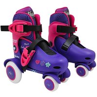 Big Wheel Skates Purple Black