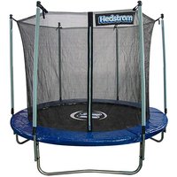 Folding Trampoline 8ft Blue Orange