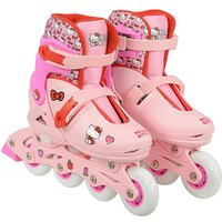Adjustable Inline Skates Pink Yellow