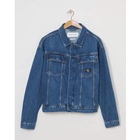 Boxy Denim Jacket Dark Denim