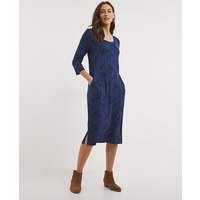 Jersey Shift Dress Print