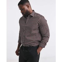 Premium Formal Geo Print Shirt