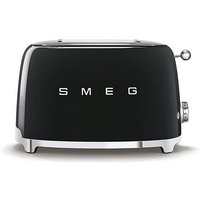 Smeg TSF01 2 Slice Black Toaster