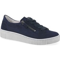 Wisdom Standard Fit Casual Shoes Bluette Suede 1 2