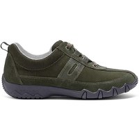 Leanne II Wide Fit Trainer Forest Green 1 2