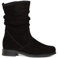 Hodie Calf Length Boots Suede