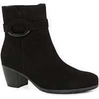 Equity Ankle Boots Suede Patent