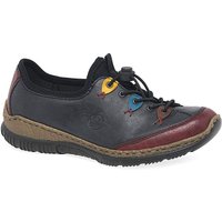 Herbie Pull On Shoes Wine Navy 1 2