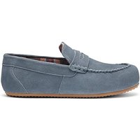Serene Moccasin Slipper Aqua