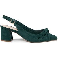 Ilene Slingback Shoe Forest Green
