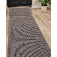 Stripe Utility Runner & Doormat Set 57X230