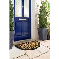 Scroll Coir Doormat