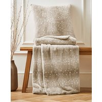 Faux Fur Dotted Animal Throw 120X150