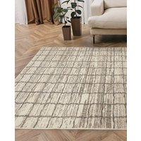 Cadiz Woven Checked Rug 160X230