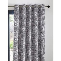 Romilly Velvet Eyelet Curtain x 137cm