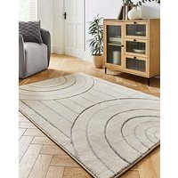 Sara Circles Carved Rug 160X230