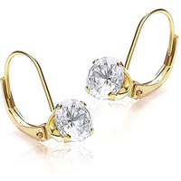 9ct Round Drop Earrings