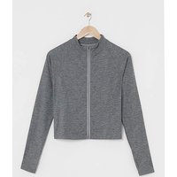 Zip Through SkinLuxe Jacket Marl