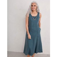Sleeveless Grass Wave Dress