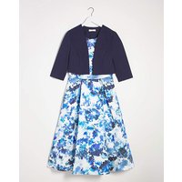 Prom Dress & Shrug Print