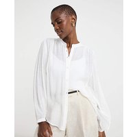 Textured Batwing Top
