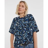 Printed Boxy Top Print