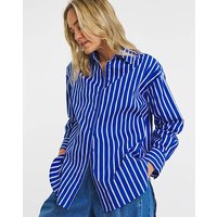 Oversized Stripe Shirt Stripe