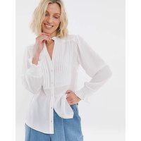 Tux Detail Blouse