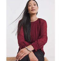 Diamante Spot Raglan Blouse