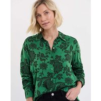 Printed Long Sleeve Shirt Floral