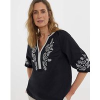 Embroidered Tunic Top