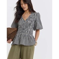 Shirred Blouse