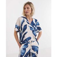 Print V Neck Tunic Top Print JD Williams
