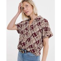 Print Collar Tunic Top Print JD Williams