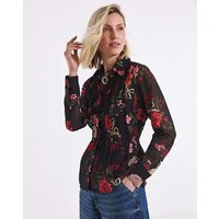Floral Peplum Shirt Floral JD Williams