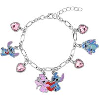 Stitch & Angel Charm Bracelet