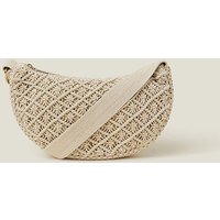Macrame Sling Cross Body Bag ONE