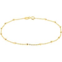 9ct Yellow Gold Ball Trace Bracelet INCH