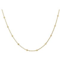 9ct Yellow Gold Ball Trace Necklace INCH