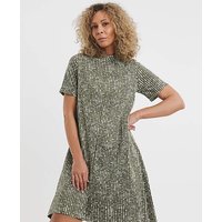 Cotton Slub Line Swin Dress Spot JD Williams