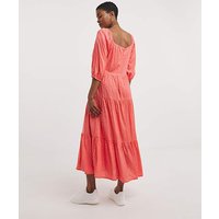 Heart Midi Smock Dress Spot JD Williams