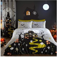 Haunted House Duvet Cover Set DOUBLE