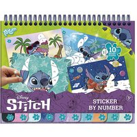 Stitch Sticker Number Book