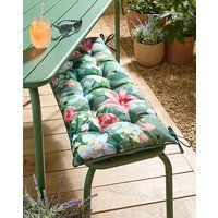 Elora Floral Outdoor Bench Cushion