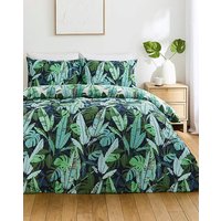 Tropical Leaf Duvet Cover Set KING