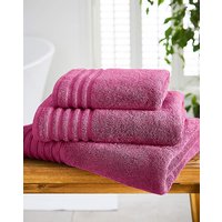 SOFT SNUGGLE 400GSM TOWEL HOT Pink JD Williams Bath Towels
