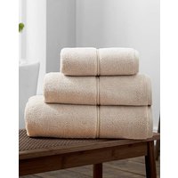 Zero Twist Satin Stitch Towel Bath Towel
