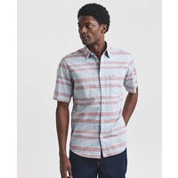 Pocket Check Shirt Blue Red