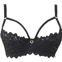 Zebra Lace Underwire Balcony Bra